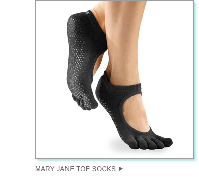 Mary Jane Toe Socks