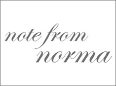 Note from Norma, June 24, 2011