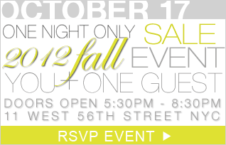 RSVP TO 2012 FALL SALE EVENT OCT 17