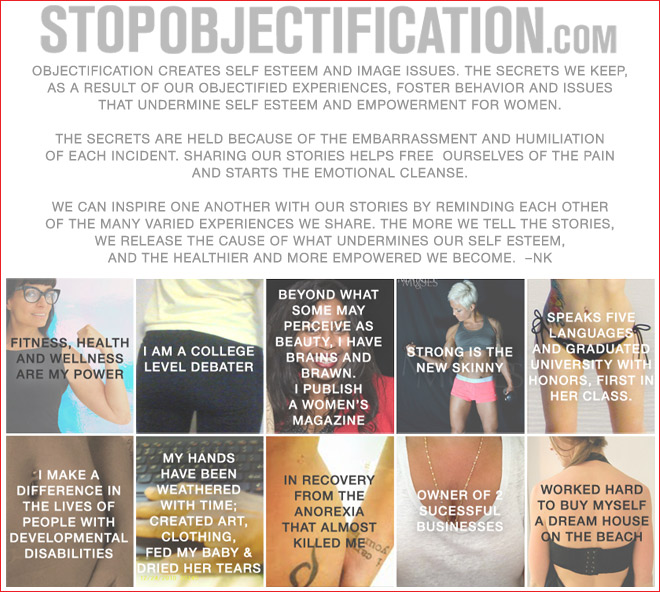 Stop Objectification