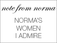 Note from Norma, April 7, 2013
